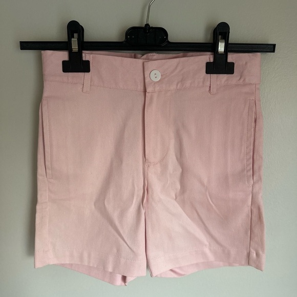 bella bliss Other - NWT Bella Bliss Pink Twill Wilson Shorts Boy's Size 5 Summer Spring Easter